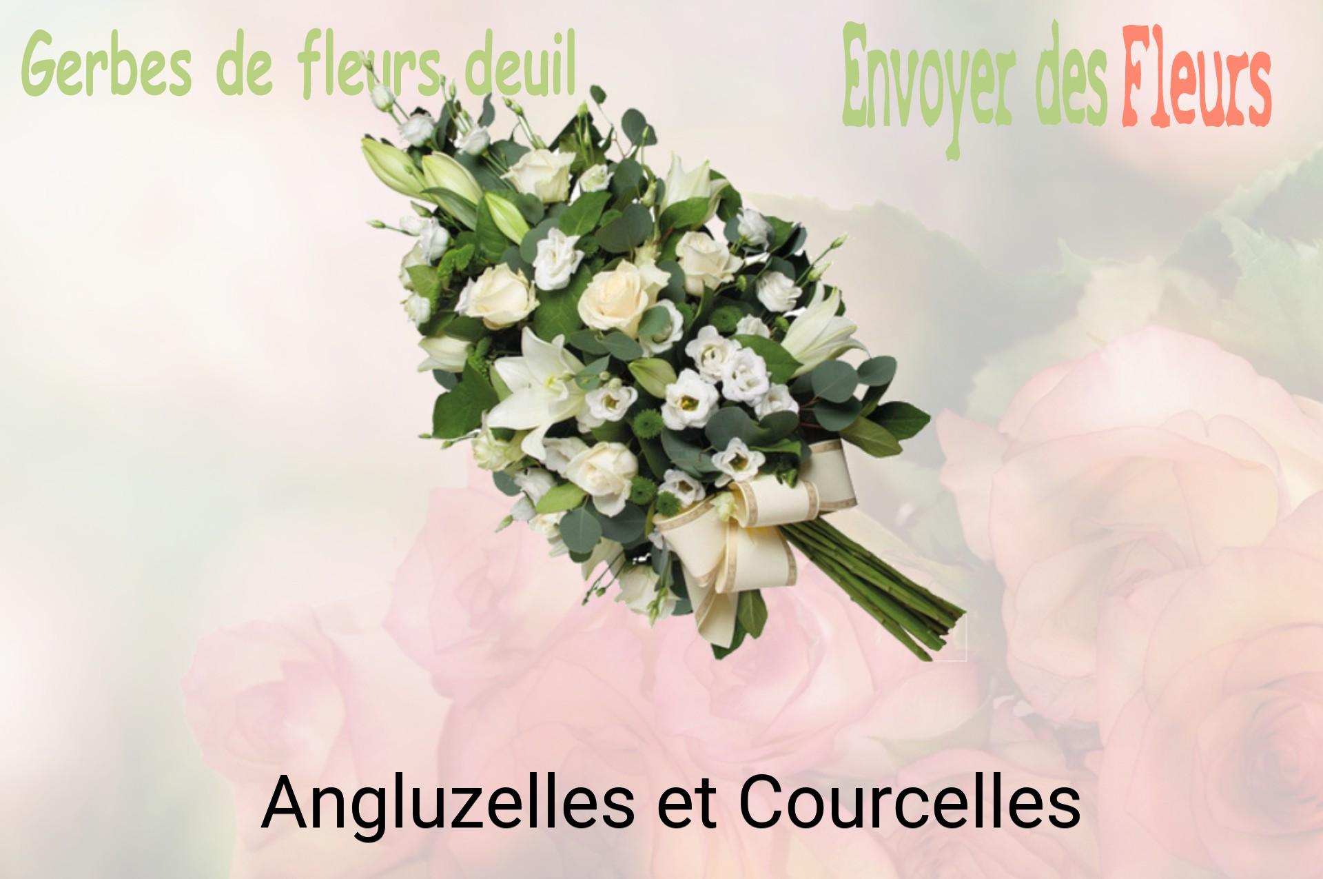 Gerbe de fleurs de deuil livrée à Angluzelles-et-Courcelles